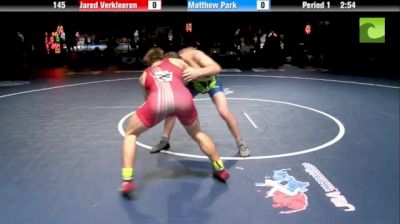 145lbs Finals Jared Verkleeren (PA) vs. Matt Park (ID)