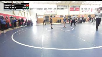 110 lbs Cons. Semi - Andrea Luna, Freedom vs Sofia De Jesus, Archie Williams High School