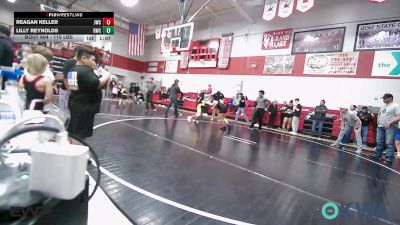 115 lbs Rr Rnd 1 - Reagan Keller, Jay Wrestling Club vs Lilly Reynolds, Gravette Wrestling Club