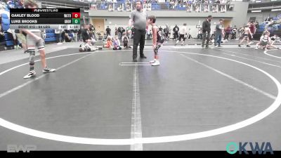 64 lbs Rr Rnd 1 - Oakley Blood, Watonga Youth Wrestling vs Luke Brooks, Grover Rains Wrestling Club