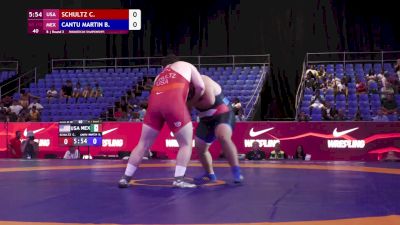 130 kg Round 3 - Cohlton Schultz, USA vs Beder Cantu, MEX