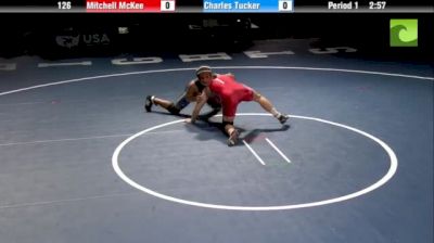 126lbs Finals Mitchell McKee (MN) vs. Chaz Tucker (NJ)