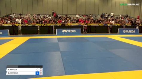 DANIEL ALVAREZ vs BRUNO KONZON 2018 World Master IBJJF Jiu-Jitsu Championship
