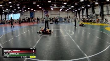 56 lbs Rd# 6- 9:00am Saturday Final Pool - Cael Vermeulen, PA Silver vs Lorenzo Barbieri, Rebellion