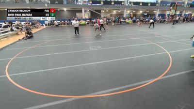 132 lbs Champ. Round 3 - John Paul Hatgas, Unattached vs Camden Redmon, Pursuit Wrestling