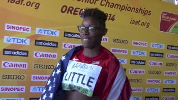 Shamier Little is your NCAA and World Junior 400 hurdles champ