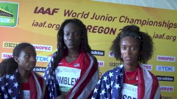 USA women 4x4 (Baker, Baisden, Little, Wimbley) after gold