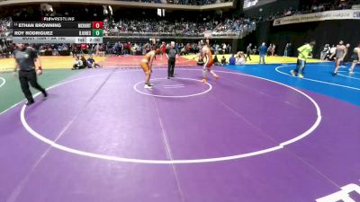 5A 190 lbs Champ. Round 1 - Ethan Browning, McKinney North vs Roy Rodriguez, Beeville Jones