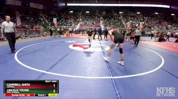 4A-126 lbs Semifinal - Lincoln Young, Rock Springs vs Campbell Smith, Central