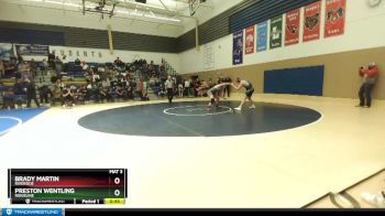 215 lbs Cons. Semi - Preston Wentling, Ridgeline vs Brady Martin, Riverside