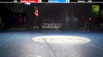 106lbs 3rd Place Match Jonathan Tropea (NJ) vs. Kade Evans (UT)