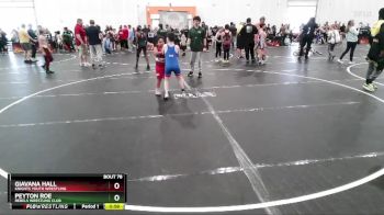 Round 3 - Giavana Hall, Knights Youth Wrestling vs Peyton Roe, Rebels Wrestling Club