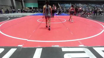 94 lbs Consi Of 8 #2 - Stellarose Munoz, California Grapplers vs Kayla Martinez, Husky Wrestling