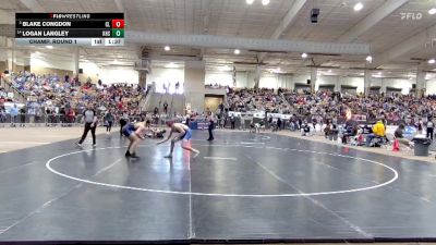 AA 144 lbs Champ. Round 1 - Blake Congdon, Cleveland High School vs Logan Langley, Karns High School