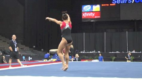 Lexie Priessman's New Floor Routine, 2014 Secret U.S. Classic Podium Training