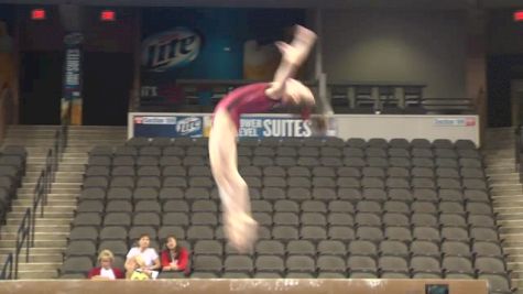 Norah Flatley's Beam Routine, 2014 Secret U.S. Classic Podium Training