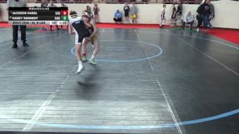 80_B lbs Quarterfinal - Jackson Habel, Seneca Valley vs Kasey Kennedy, Bangor