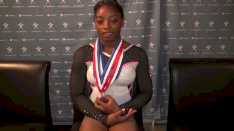 Simone Biles Excited to be Back In Competition