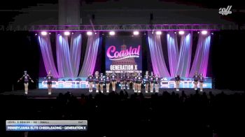 Pennsylvania Elite Cheerleading - Generation X [2026 L3 Senior - D2 - Small Day 1] 2026 Coastal at the Capitol Super Nationals
