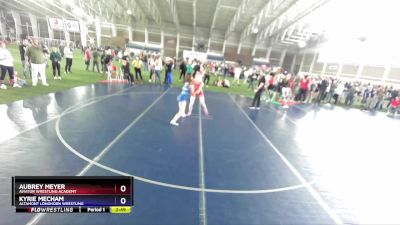 115 lbs Cons. Semi - Aubrey Meyer, Aviator Wrestling Academy vs Kyrie Mecham, Altamont Longhorn Wrestling