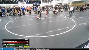 41-43 lbs Round 2 - Graceanne Gross, WI vs Sawyer Phillips, IA