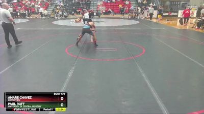 133 lbs Quarterfinal - Amare Chavez, Grand View vs Paul Ruff, University Of Central Missouri