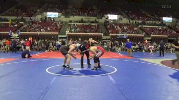 250 lbs Cons. Round 4 - Ashton Granados, Browning Indians Wrestling vs Trapper Kinamon, Conrad Wrestling Club