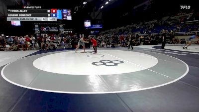 215 lbs Cons. Sub-rd Of 16 - Tyrus Alley, MO vs Legend Benedict, SD