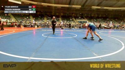 108 lbs Quarterfinal - Tyler Gerhold, DC Elite - Coufal vs Karson Wuebker, Sebolt Wrestling Academy