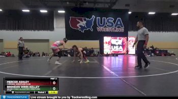 150 lbs Champ. Round 1 - Mercer Ashley, Cardinal Wrestling Club vs Brendan Winn-Kelley, Grand Forks Gladiators Wrestling Club