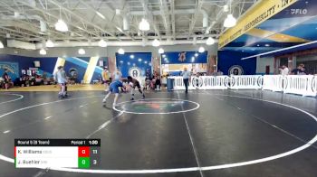 126 lbs Round 5 (8 Team) - Kaleb Williams, Alpha Dogs vs Jayden Buehler, Greasers