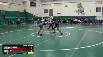 135 lbs Champ. Round 1 - Bailey Seley, Sprague vs Natalia Flores, Hillsboro