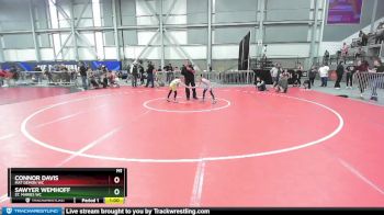 53 lbs Cons. Round 2 - Sawyer Wemhoff, St. Maries WC vs Connor Davis, Mat Demon WC