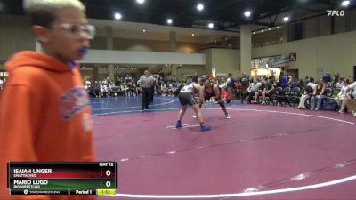 200 lbs Round 1 - Isaiah Unger, Unattached vs Mario Lugo, Rio Wrestling