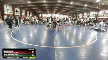 59 lbs Champ. Round 1 - Paxton Pitcher, Sanderson Wrestling Academy vs Evan Fenn, Cougars Wrestling Club