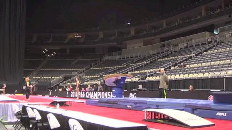 Simone Biles HUGE Amanar VT, 2014 P&Gs Training