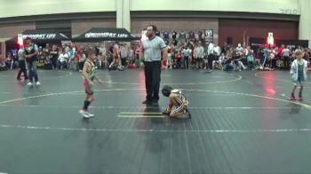 44 lbs Quarterfinal - Aiden Rice, Arlington Wrestling Club vs Kyan Keys, Dirty Eagles