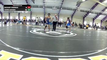 141 lbs Champ. Round 2 - Zachary Sherman, UPJ Unattached vs Jaiden Sarabia, Unattached