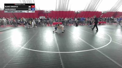 78 lbs 3rd Place Match - Blake Xinastle, Summit Wrestling Academy vs Gavin Bosco, Burnett Trained Wrestling