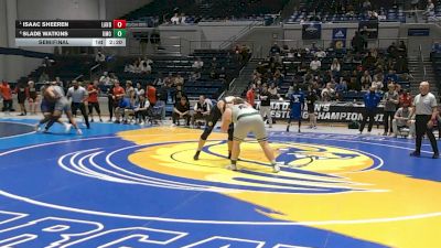 285 lbs Semifinal - Isaac Sheeren, Lander vs Slade Watkins, Mount Olive