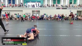 100 lbs Semis & 1st Wrestleback (8 Team) - Paxton Newell, U2 Upstate Uprising vs Luke Ladle, Florida Scorpions