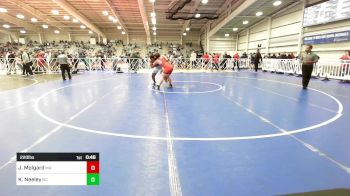 220 lbs Consi Of 8 #1 - Jaron Molgard, MA vs Kaimen Neeley, NC