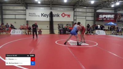 97 kg Consi Of 16 #2 - Cole Pence, NMU-National Training Center vs Matthew Richardson, Pennsylvania