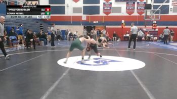 121 lbs Quarterfinal - Preston Bubash, Elizabeth Forward vs Logan Ketzel, Laurel