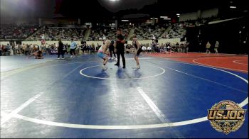 67 lbs Consi Of 8 #2 - Sawyer Barnes, Newcastle Youth Wrestling vs Judah Williams, Powerhouse Gold