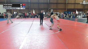 125A lbs Semifinal - Tyler Cooper, Michigan Premier vs Julian Zargo, Rhino Wrestling