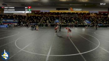 110 lbs Cons. Round 1 - Drey O`brien, New Hampton vs Etta Winders, Iowa City High