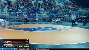 152 lbs 7th Place Match - Tyson Rice, Williston vs Carter Zink, West Fargo Sheyenne