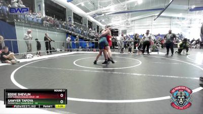 160 lbs Round 3 (4 Team) - Eddie Shevlin, East Kansas Eagles Gold vs Sawyer Tafoya, Potentially Dangerous