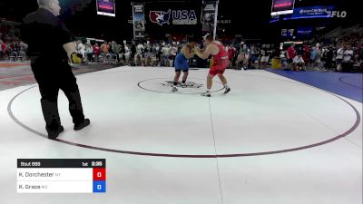 285 lbs Rnd Of 128 - Kamdyn Dorchester, NY vs Kamahao Grace, MO